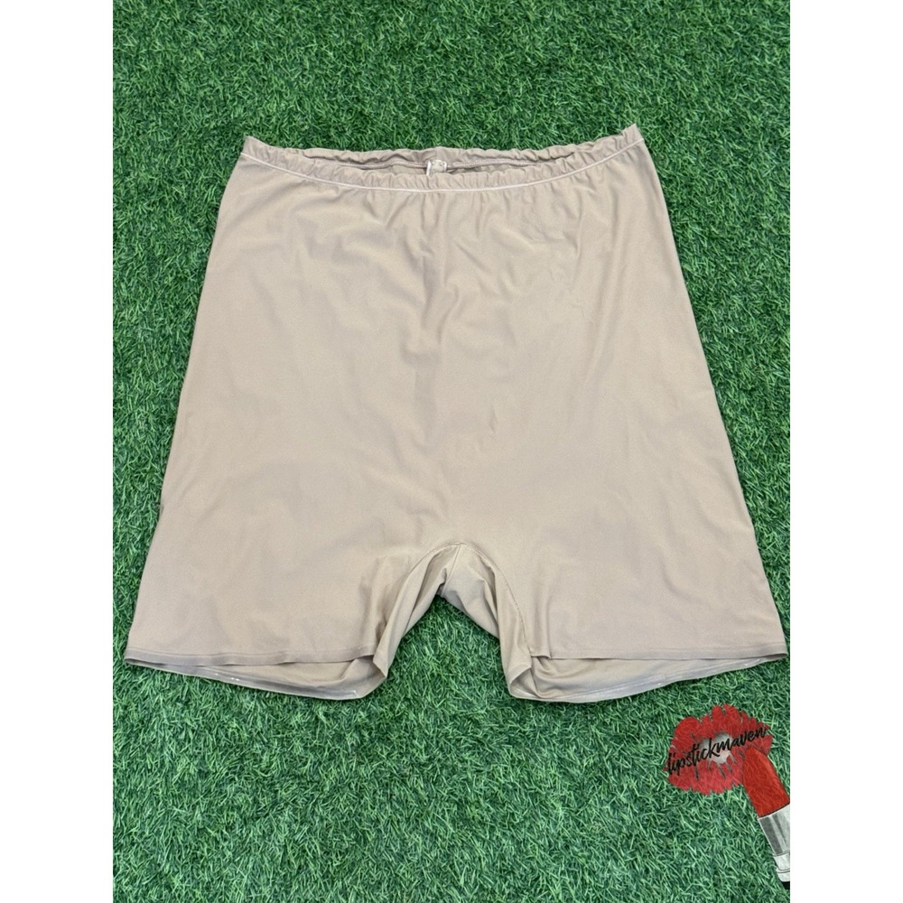 Skims Seamless Shapewear Plus Size 2x Nude Neutral Shorts Sculpt Mid Thigh Short